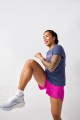 Koszulka do biegania damska Distance Short Sleeve 3.0 niebieska