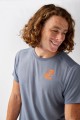 Koszulka do biegania męska Distance Short Sleeve 3.0 szara