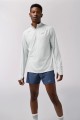 Bluza do biegania męska Dash 1/4 Zip 3.0 biała - S