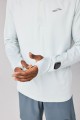 Bluza do biegania męska Dash 1/4 Zip 3.0 biała