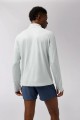 Bluza do biegania męska Dash 1/4 Zip 3.0 biała