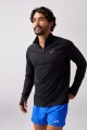 Bluza do biegania męska Dash 1/4 Zip 3.0 czarna - L