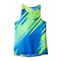 Koszulka do biegania męska Elite Singlet ultralekka niebieska - M