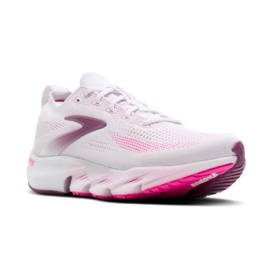 Buty do biegania damskie Glycerin Flex na asfalt biało-różowe