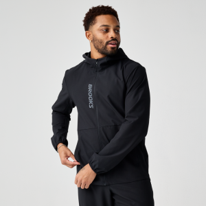 Kurtka przeciwdeszczowa do biegania męska Canopy Jacket  czarna