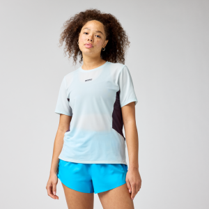 Koszulka do biegania damska High Point Short Sleeve 2.0  jasnoniebieska