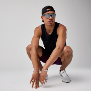 Koszulka do biegania męska Dash Singlet  czarna