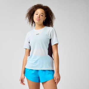 Spodenki do biegania damskie Cascadia Short turkusowe
