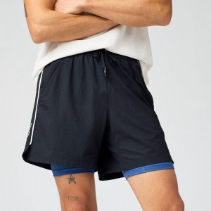 Spodenki do biegania męskie Movement Short krótkie czarne