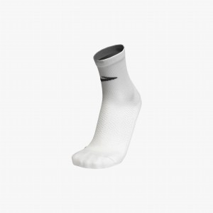 Skarpety do biegania Elite Sock  białe