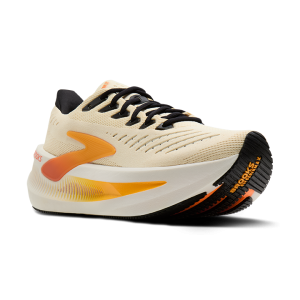 Buty do biegania męskie Glycerin Max 2 na asfalt kremowo-pomarańczowe
