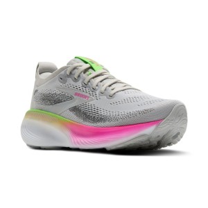 Buty do biegania damskie Adrenaline GTS 25 na asfalt szare szerokie 1D