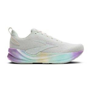 Buty do biegania damskie Ghost Max 4 na asfalt jasnokremowe
