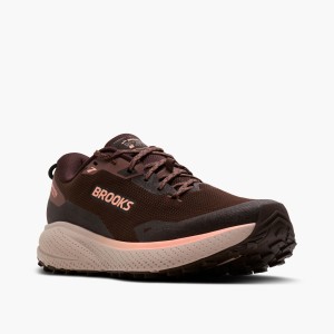 Buty do biegania damskie Divide 6 GTX w teren Gore-Tex® brązowe