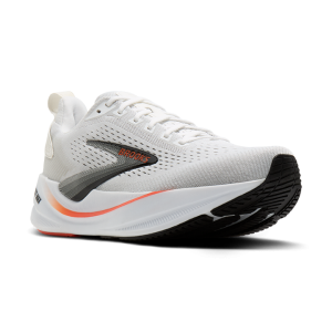Buty do biegania męskie Ghost Max 4 na asfalt biało-czarne