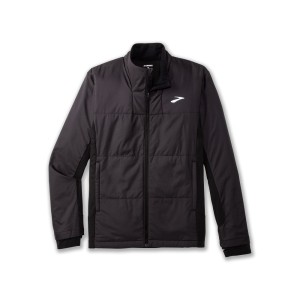 Kurtka do biegania męska Shield Hybrid Jacket 3.0 czarna