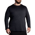 Koszulka do biegania męska Luxe Long Sleeve czarna