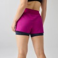 Spodenki do biegania damskie High Point 3″ 2-in-1 Short 2.0 różowe